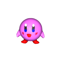 3d model - Better Kirby