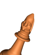 3d model - bishop