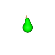 3d model - pear