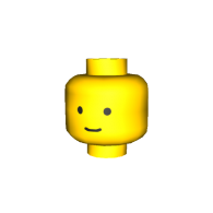 3d model - Paint your Lego Head!