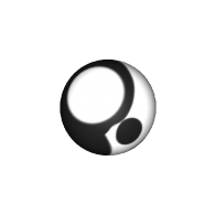 3d model - ying yang