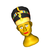 3d model - nefertiti lives