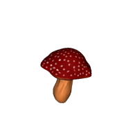 3d model - mushroom