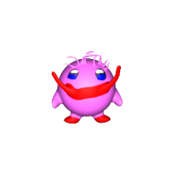 3d model - Clowny Kirby