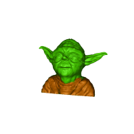 3d model - yoda