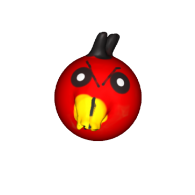 3d model - Angry birdsike