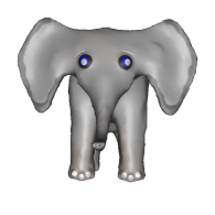 3d model - Elephant