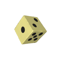 3d model - the dice