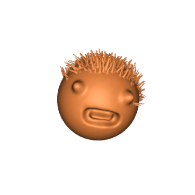 3d model - pufferfish