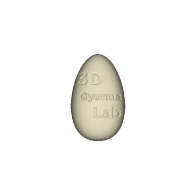 3d model - 3D Gyurma Egg