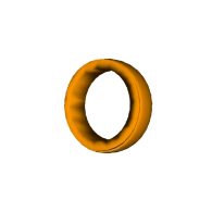 3d model - Plain Ring