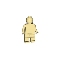 3d model - LEGO template