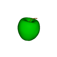 3d model - Apple