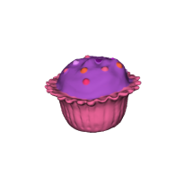 3d model - muffin teszt