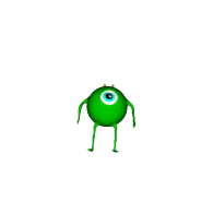 3d model - Mike Wazowski