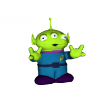 3d model - Toy Story Alien