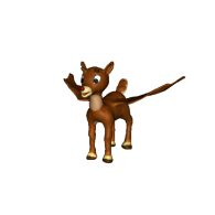 3d model - Rudi with wings