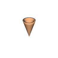 3d model - tölcsér, funnel