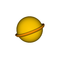 3d model - planet