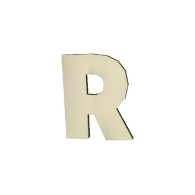 3d model - R