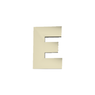 3d model - E