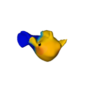 3d model - fish