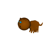 3d model - 8 lábú cica