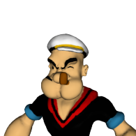 3d model - Popeye