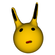 3d model - pikachu