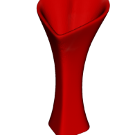 3d model - Long Neck I <3 U Vase