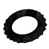 3d model - thorny bracelet