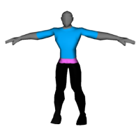 3d model - Male model 