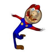 3d model - Mayo (purposelessly bad Mario) 