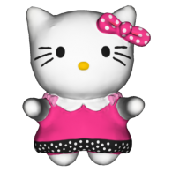 3d model - Hello Kitty