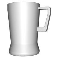 3d model - Simple mug