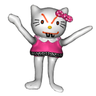 3d model - yolo kitty