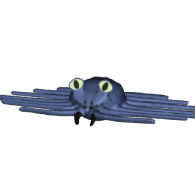 3d model - sea basilisc