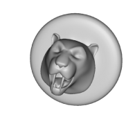 3d model - saber tooth