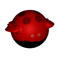 3d model - Lady bug