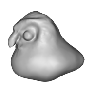 3d model - owl