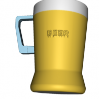 3d model - beer