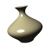 3d model - a test pot