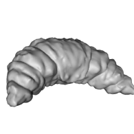 3d model - Croissant