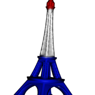 3d model - eiffel tower