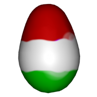 3d model - hungarian egg