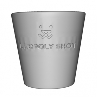 3d model - Leopoly Shot glass