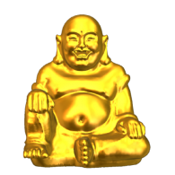 3d model - Laughing Buddha
