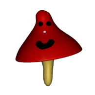 3d model - gomba fej