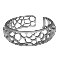 3d model - coral  cuffs