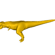 3d model - Erős dino